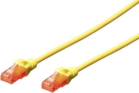 Digitus CAT6 U-UTP Patch Cable 1m Yellow
