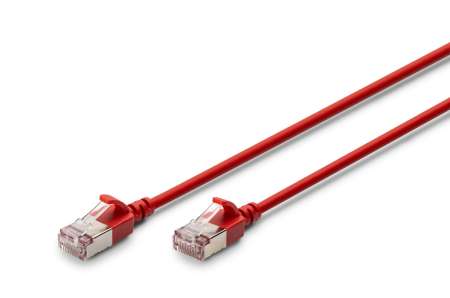 Digitus CAT6A F-FTP Patch Cable 3m Red