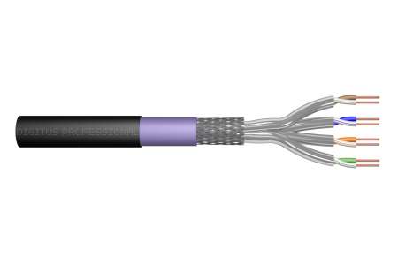 Digitus CAT7 S-FTP installation cable 500m Black Digitus CAT7 S-FTP installation cable 500m Black