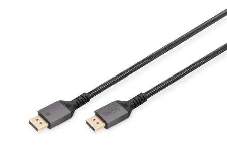 Digitus DB-340201-020-S 8K DisplayPort Connection Cable Version 1.4 Digitus DB-340201-020-S 8K DisplayPort Connection Cable Version 1.4