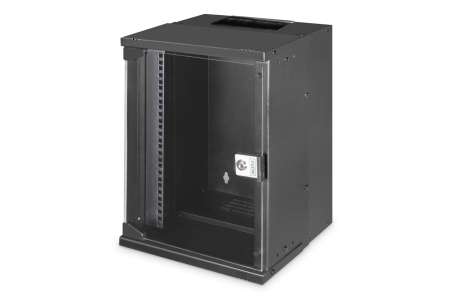 Digitus DN-49103 Falra szerelhető Rackszekrény Black