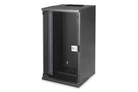 Digitus DN-49105 Falra szerelhető Rackszekrény Black