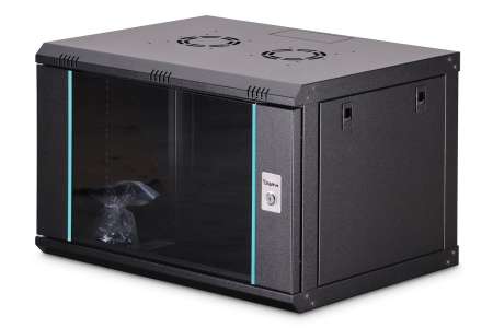 Digitus Dynamic DN-37101 19" 7U Falra szerelhető Rackszekrény Black