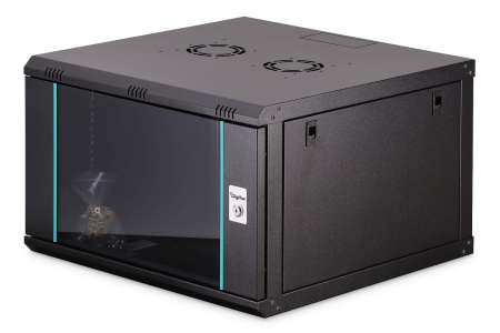 Digitus Dynamic DN-37103 19" 7U Falra szerelhető Rackszekrény Black