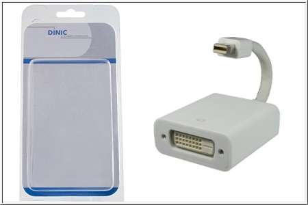 Dinic mini DisplayPort - DVI-D (Dual Link) Adapter Dinic mini DisplayPort - DVI-D (Dual Link) Adapter