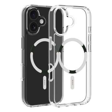 Dviced MagSafe case for iPhone 17 Clear White
