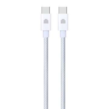 Dviced USB-C to USB-C Cable 1,25m White Dviced USB-C to USB-C Cable 1,25m White