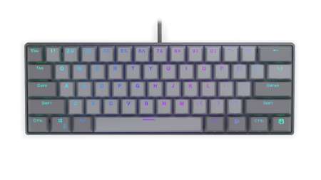 Endorfy Thock V2 Compact Red Switch Mechanical Keyboard Grey US