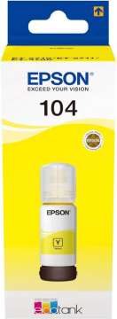 Epson EcoTank 104 Yellow tintapatron Epson EcoTank 104 Yellow tintapatron