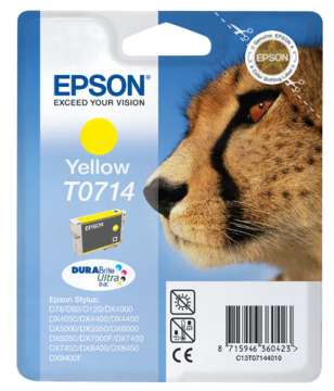 Epson T0714 Yellow tintapatron Epson T0714 Yellow tintapatron