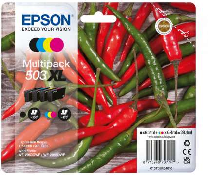 Epson T09R6 (503XL) Multipack tintapatron Epson T09R6 (503XL) Multipack tintapatron