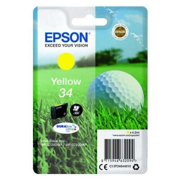 Epson T3464 (34) Yellow tintapatron Epson T3464 (34) Yellow tintapatron