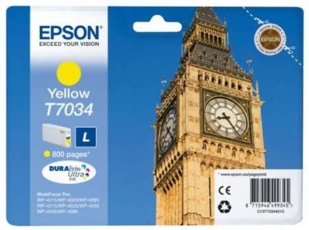 Epson T7034 Yellow
