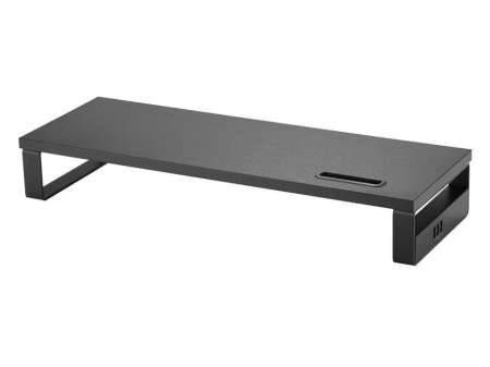 EQuip Desktop Monitor Stand with USB Black EQuip Desktop Monitor Stand with USB Black