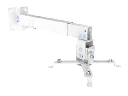 EQuip Projector Ceiling Wall Mount Bracket White