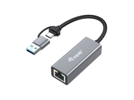 EQuip USB-C to 2.5 Gigabit Ethernet Network Adapter EQuip USB-C to 2.5 Gigabit Ethernet Network Adapter