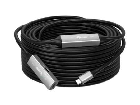 EQuip USB-C to C Active extension cable 15m Black