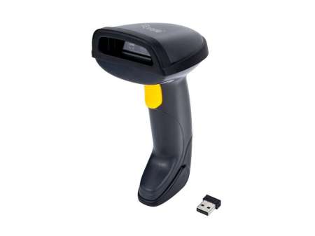 EQuip Wireless 2D Dual Mode 2.4GHz + Bluetooth Vonalkódolvasó Black