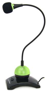 Esperanza EH130G Chat Microphone Black/Green Esperanza EH130G Chat Microphone Black/Green