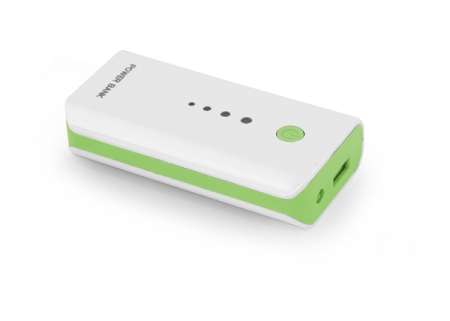 Esperanza Electron 5200mAh PowerBank White/Green