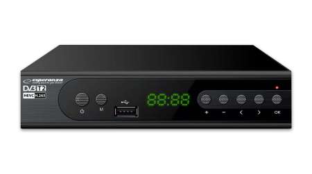 Esperanza EV107P DVB-T/T2 digital terrestrial TV decoder