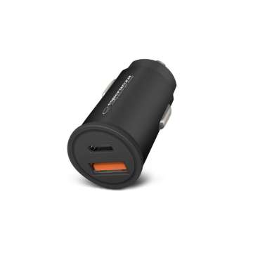 Esperanza EZC111K Car Quick Power Charger 20W Black Esperanza EZC111K Car Quick Power Charger 20W Black