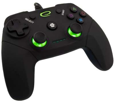 Esperanza Vanquisher USB Gamepad Black Esperanza Vanquisher USB Gamepad Black