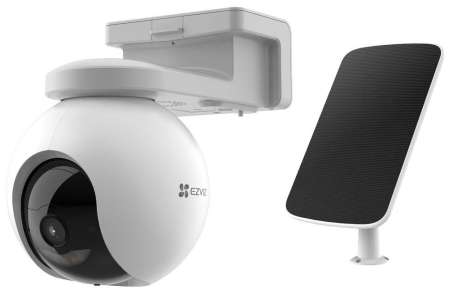 Ezviz HB8 IP Camera + Solar Panel Smart Home Battery Camera Kit