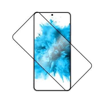 FIXED 2,5D teljes képernyőt védő edzett üveg Samsung Galaxy S25 Edge 5G készülékhez, fekete