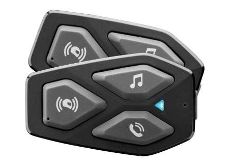 Interphone U-COM3 Bluetooth headset for closed and open helmets Twin Pack Interphone U-COM3 Bluetooth headset for closed and open helmets Twin Pack
