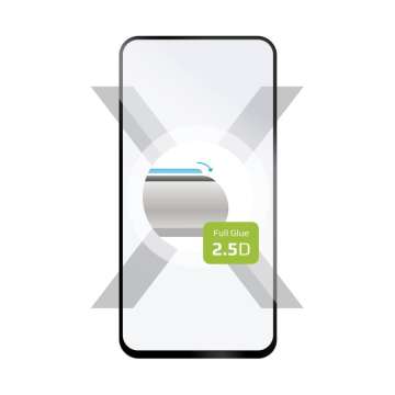 FIXED teljes képernyőt védő 2,5D edzett üveg a Motorola Moto G14 készülékhez, fekete