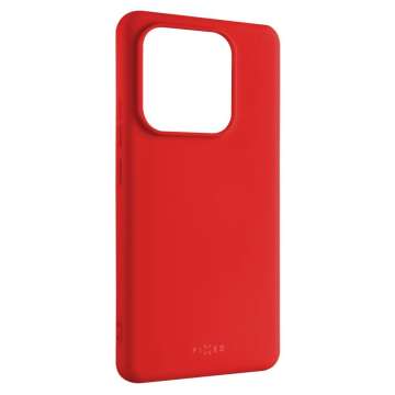 FIXED Gumírozott telefontok Story Xiaomi Redmi Note 14 5G telefonhoz, piros
