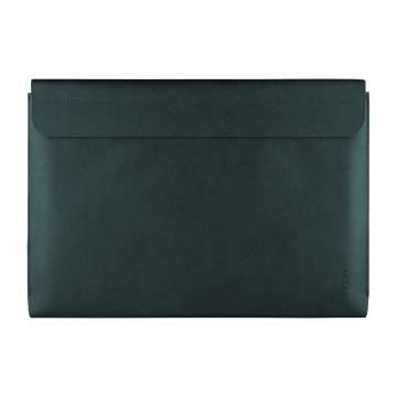 FIXED kézi táska laptophoz 15,3", sötétzöld