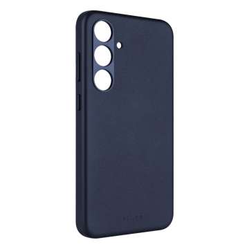 FIXED MagLeather valódi bőr telefontok Samsung Galaxy S24+ készülékhez, kék, FIXLM-1257-BL