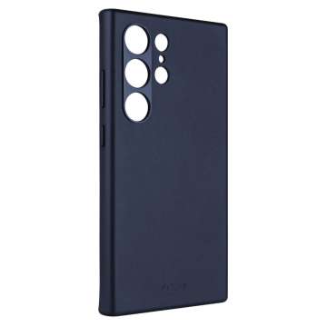 FIXED MagLeather valódi bőr telefontok Samsung Galaxy S24 Ultra készülékhez, kék, FIXLM-1258-BL