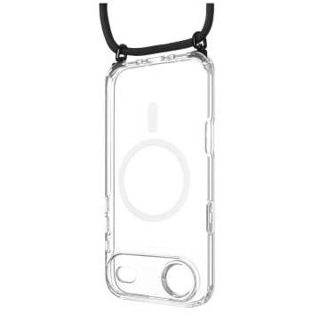 FIXED MagPure Neck tok Apple iPhone Air készülékhez, fekete