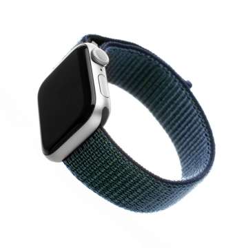 FIXED Nylon szíj Apple Watch 42/44/45mm, sötét Kék FIXED Nylon szíj Apple Watch 42/44/45mm, sötét Kék