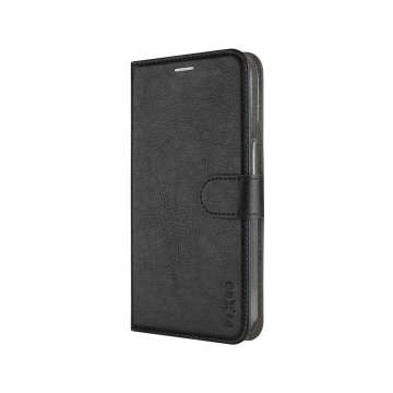 FIXED Opus oldalra nyíló telefontok műbőr  Samsung Galaxy S21 FE 5G fekete FIXOP3-722-BK