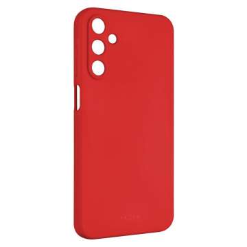FIXED Story gumirozott telefontok Samsung Galaxy A15/A15 5G készülékekhez, piros, FIXST-1259-RD