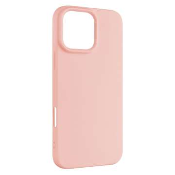 FIXED Story lágy gumi tok Apple iPhone 16 Pro Max-hoz, rózsaszín