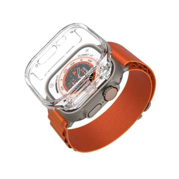 FIXED tok védő üveggel Apple Watch Ultra 49mm/Ultra 2 49mm, átlátszó FIXED tok védő üveggel Apple Watch Ultra 49mm/Ultra 2 49mm, átlátszó