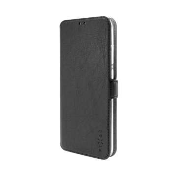 FIXED Topic oldalra nyíló telefontok műbőr  TCL 50 5G fekete FIXTOP-1316-BK