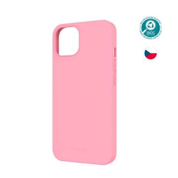 FIXED újrahasznosított anyagból készült TPU hátlap Apple iPhone 13 készülékhez, rózsaszín