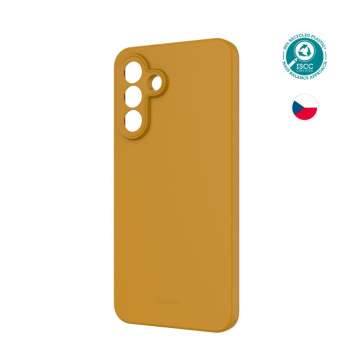 FIXED újrahasznosított TPU hátlap Samsung Galaxy A56 5G készülékhez, arany FIXED újrahasznosított TPU hátlap Samsung Galaxy A56 5G készülékhez, arany