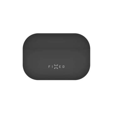 FIXED Ultravékony szilikon tok Apple Airpods Pro 3-hoz, fekete