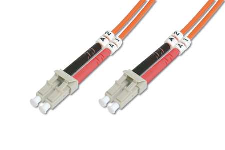 Digitus DK-2533-03-4 száloptikás kábel 3 M LC I-VH OM4 Violet