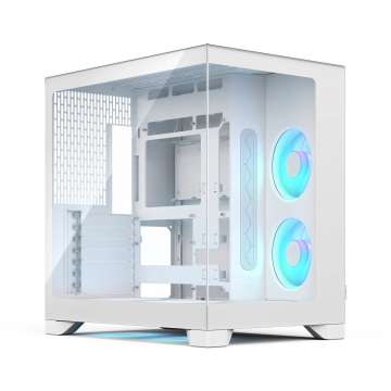 Fractal Design Pop 2 Vision RGB Tempered Glass White