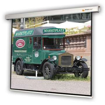 Funscreen Matt White Rollo 192x270 cm Format:16:9