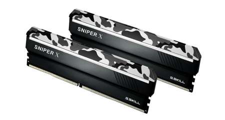 G.SKILL 16GB DDR4 3200MHz Kit(2x8GB) Sniper X Urban Camo