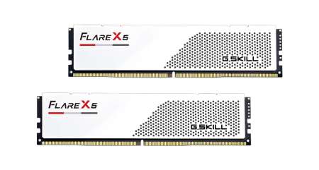 G.SKILL 64GB DDR5 6000MHz Kit(2x32GB) Flare X5 White